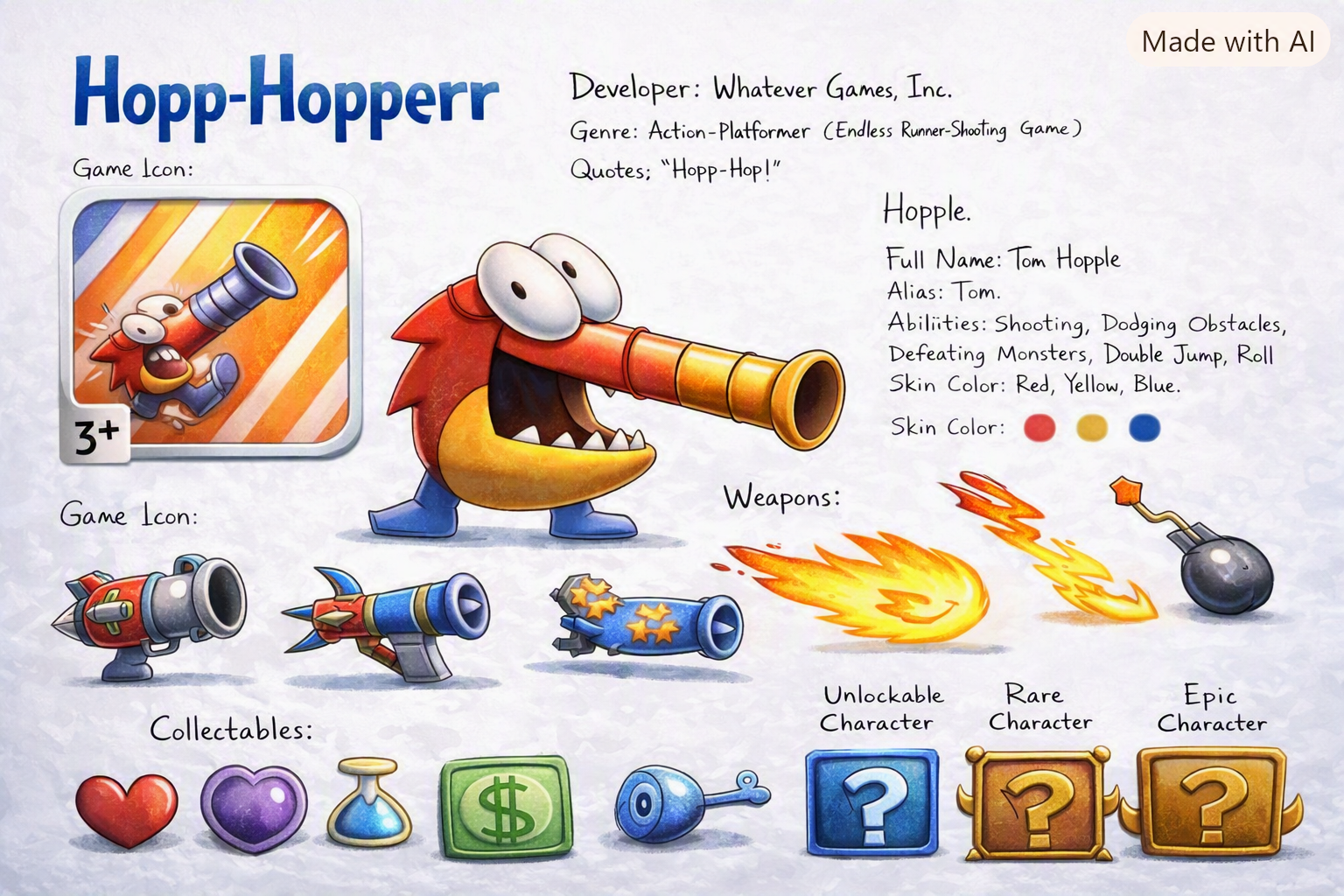 Hopp-Hopperr game artwork 1