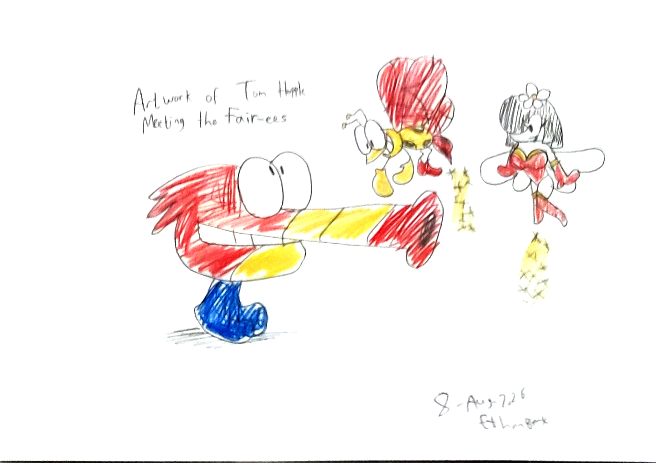 Original hand-drawn Hopp Hopperr game design sketch 21